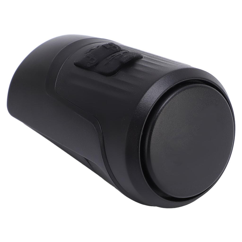 Cycling Horn Mountain Cycle Horn 125db Anti Theft Alarm Loud USB Rechargeable Cycling Gear Black
