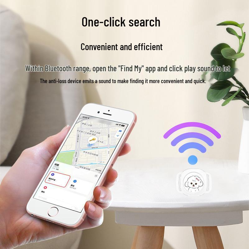 AirTag Haustier-Tracker: Bluetooth GPS Halsband für Katzen & Hunde