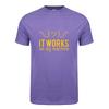 Summer Unisex T Shirts Funny Geek It Works On My Machine Tshirt Tshirt Unisex Cotton Short Sleeve Computer Programmer Top Tees Oz148