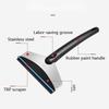 Car Snow Shovel Stainless Steel Car Windshield Ice Scraper Car Window Snow Cleaning Tool