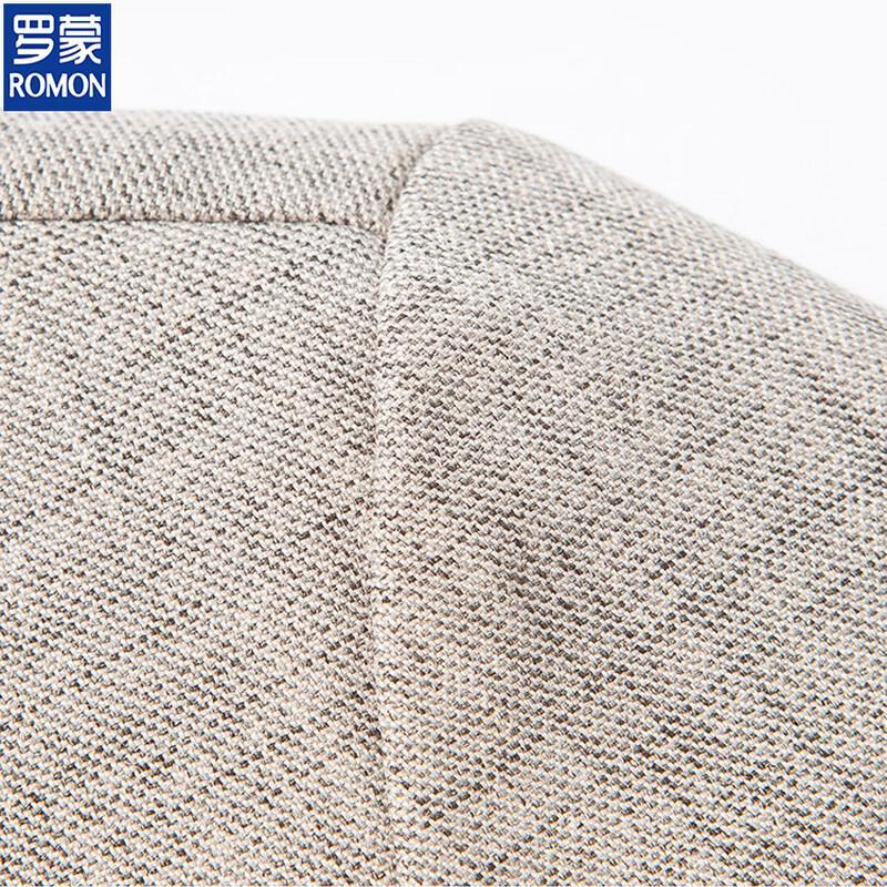 ROMON Men's Linen Blend Casual Blazer