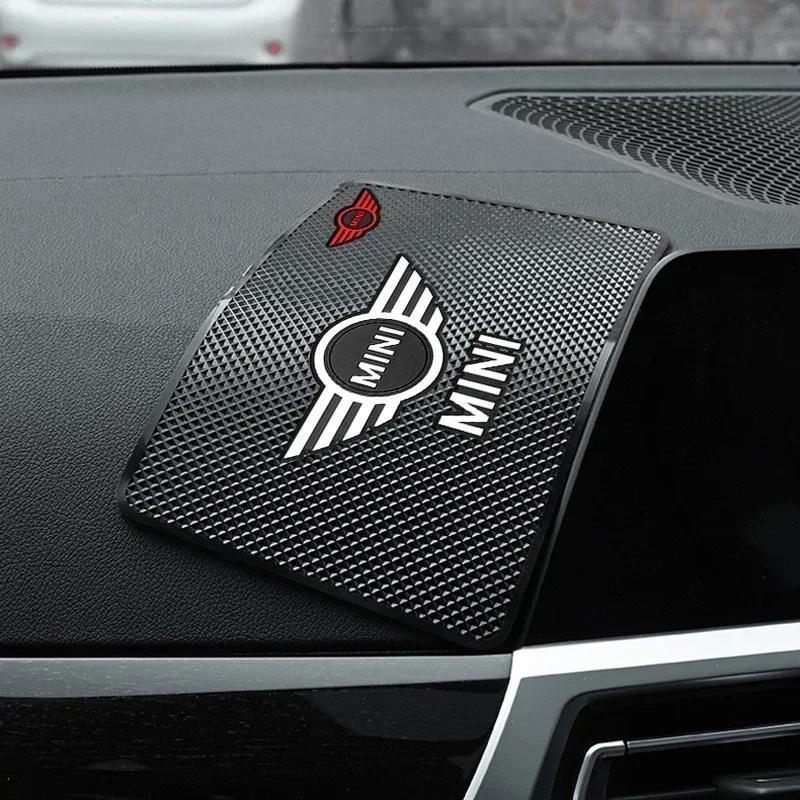 B4 A5 For Bmw Mini Car Dashboard Sticky Anti-Slip PVC Mat Non-Slip Storage Holder Pad For MINI Cooper One S JCW R53 R56 R50 R58