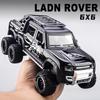 1/24 Scale Large  Land Rover Defender 6x6 Super Off Road Vehicle Alloy Diecast Model Car Sound & Light Child Toy Birthday Gift for Kids