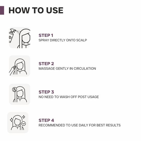 DERMATOUCH Rosemary Water Spray For Hair Growth (200 Ml) | Advance 2% Actives Rosemary+ Procapil Hair Spray Mist for Hair Fall Control