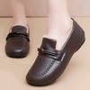 Cotton shoes women's new fashion leather boots women's boots comfortable piled thickened cotton boots warm boots women's lightweight short boots