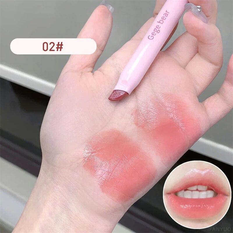 

Увлажняющая помада-ручка, легко окрашиваемая, гладкая, долговечная, блеск для губ, оттенок для губ, косметика для макияжа губ