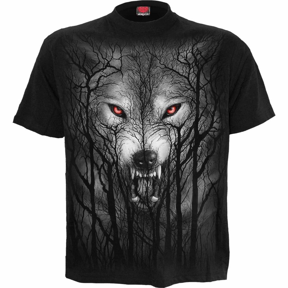 Spiral Direct Forest Wolf T Shirt M Gothic New M
