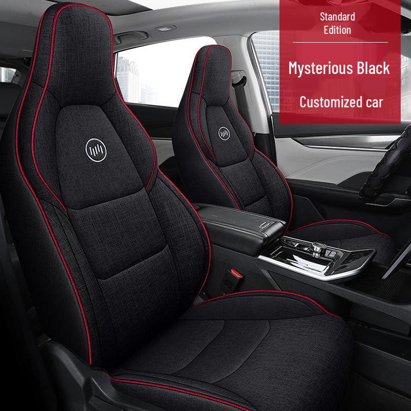 JYZ Weltmeister EX5 Linen Car Seat Cover Cushion - Fashionable, Sporty, All-Season Design.