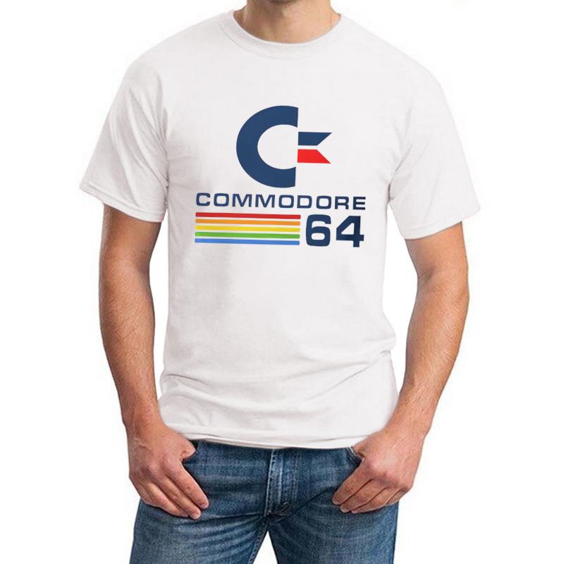 Commodore 64 T Shirt Unisex Tees Summer Clothing Short Sleeve ONeck TShirt Asian Size S5XL