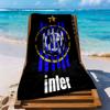 Inter Milan Beach Towel Quickdry Soft Microfiber Comfortable Lightweight Portable For Swimmingbeachcamping Travel Beach Accessoriesgym