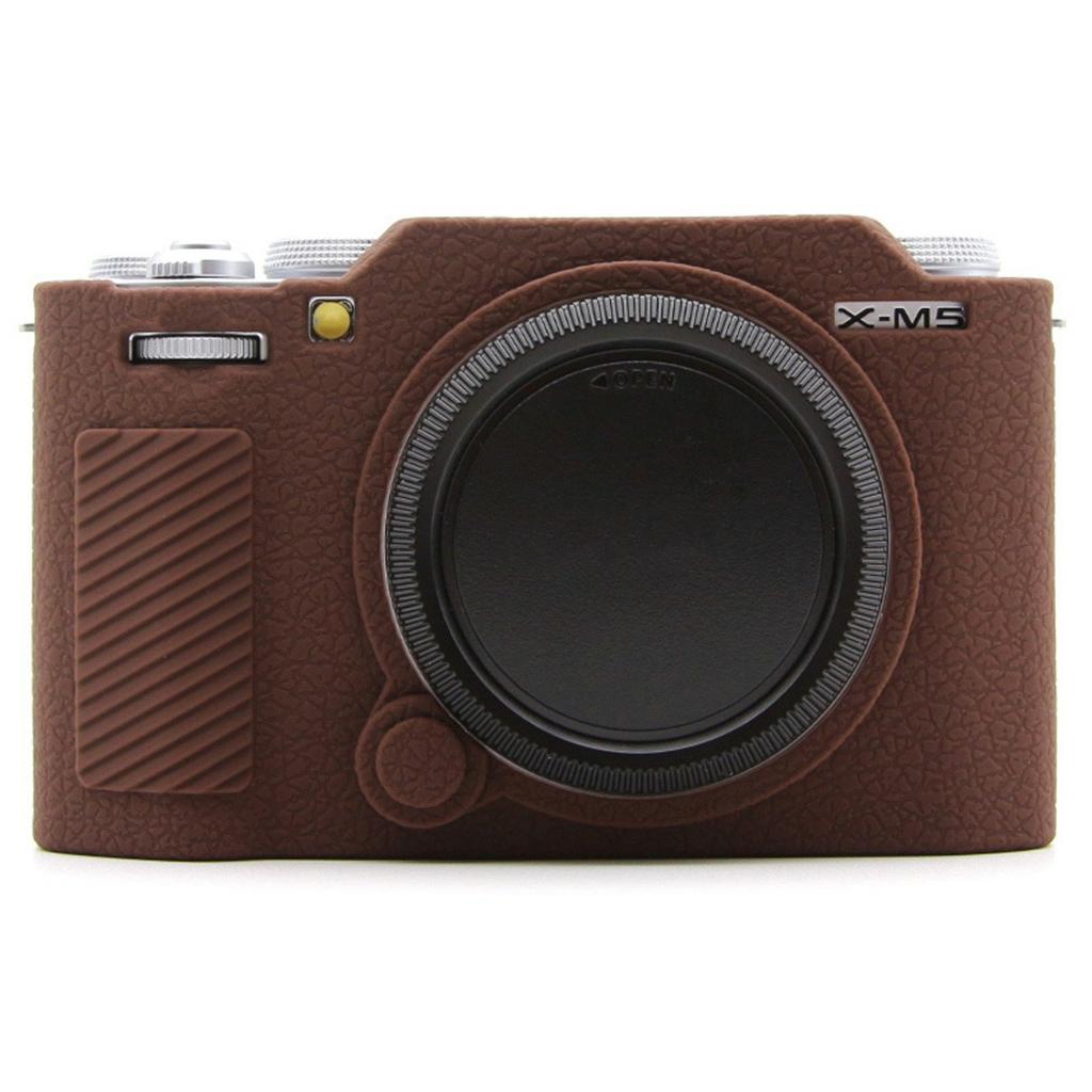 For Fujifilm X-M5 Silicone Camera Protective Case Shock-Absorbent Camera Cover
