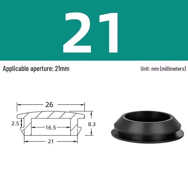 High-Temp Resistant Silicone Rubber Stopper with Card Slot Sealing Cap
