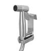 Stainless Steel Toilet Sprayer Bathroom Cleaning Flushing Booster Handheld Bidet Sprayer for Feminine Wash US 1 2