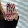 Creative Striped Iphone14 Apple 16 Phone Case 15pro Premium Feel 12 New Model 11 Suitable for 13pro Max