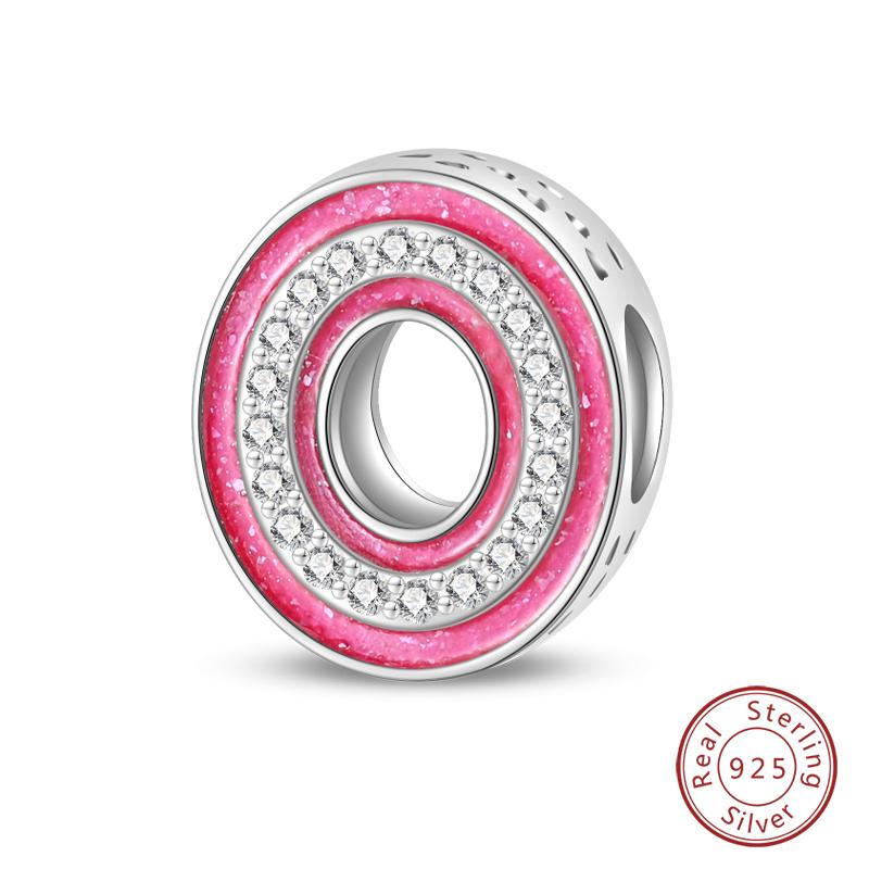 Passen Qikaola Armbänder Charms Sterlingsilber Kupfer 26 Alphabet Buchstaben Charms Perlen Für Frauen Feiner DIY Geburtstags Schmuck Geschenke