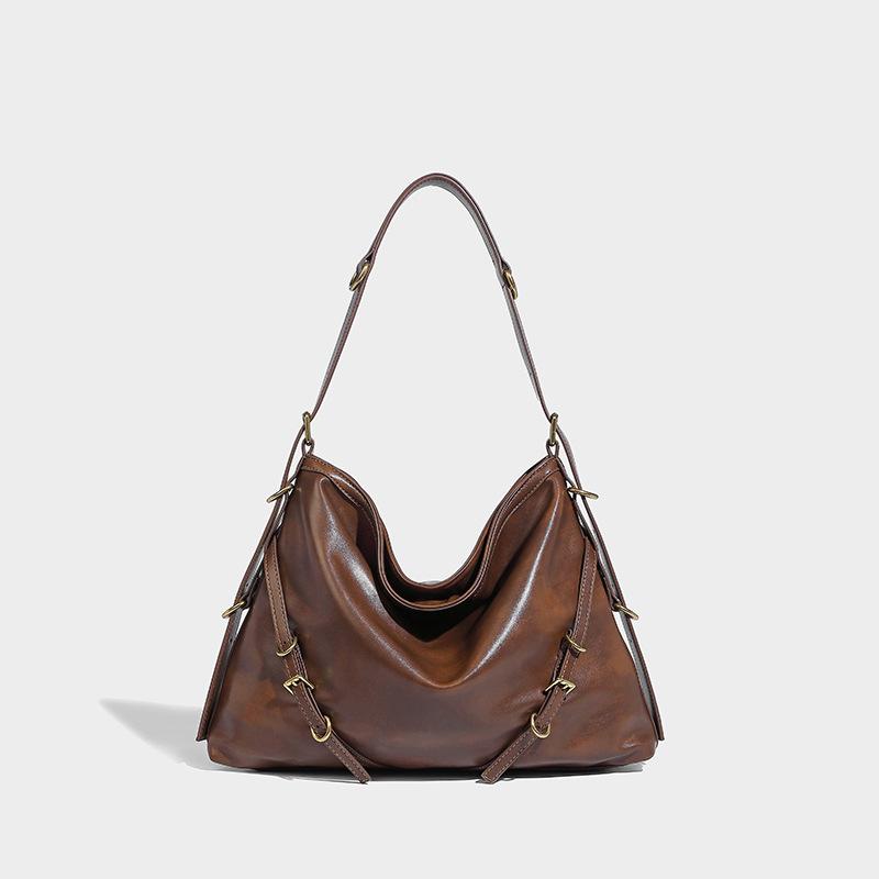 

Клас Комутер Велика Місткість Жіноча 2024 Нова Осінньо-Зимова Універсальна Сумка-Тоут Нішева На Плече Кросбоді Жіноча Сумка