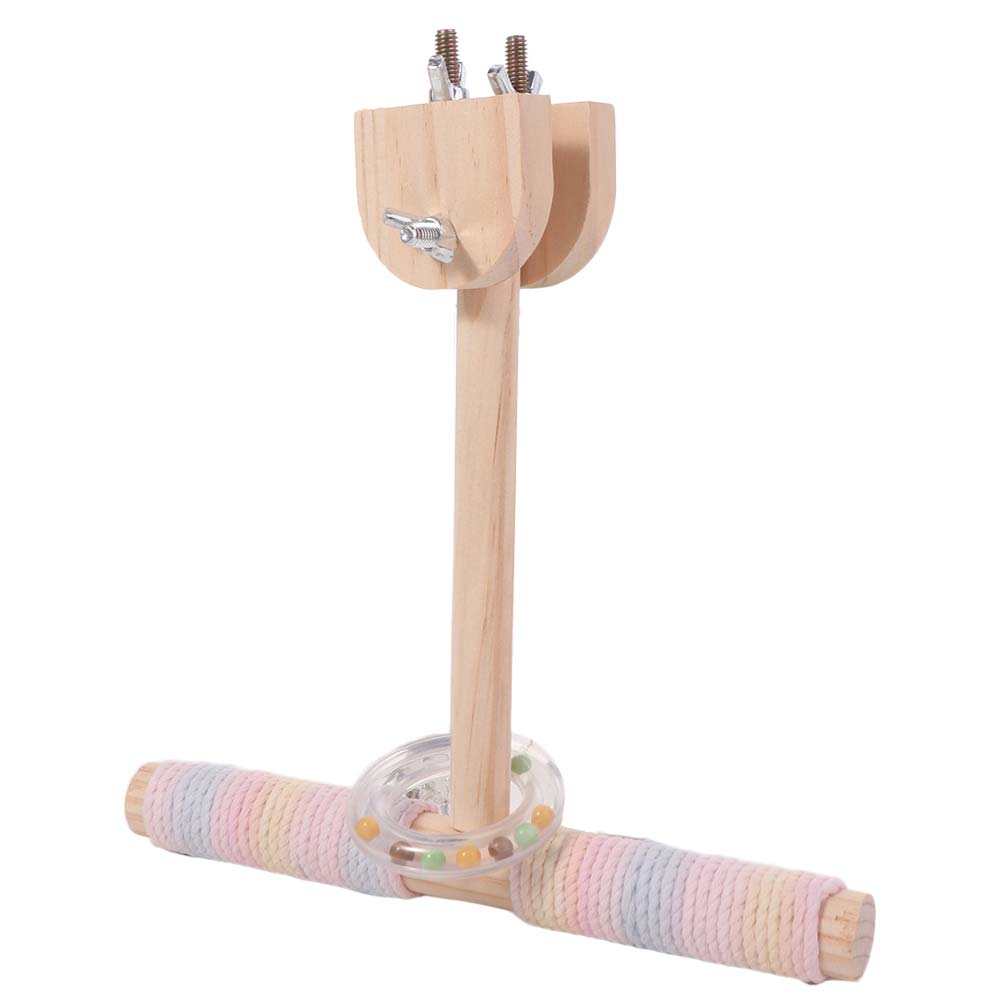 Bite Resistant Wood Parrot Swing Wear-resistant Parrot Swing Pole for Parrots Parakeets