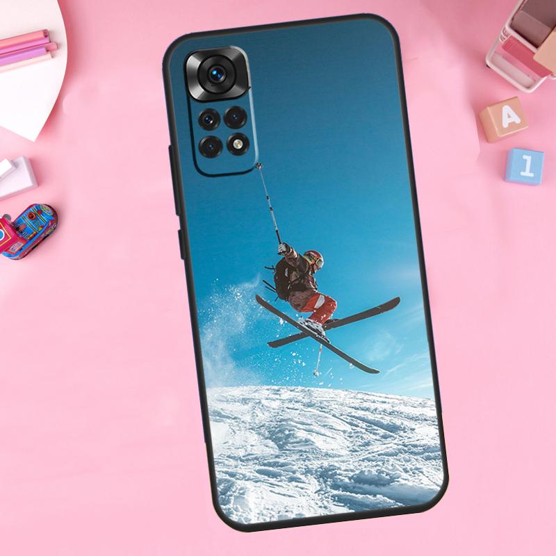 Ski Neige Snowboard Für Xiaomi Redmi Note 13 14 9 10 11 12 15 Pro Plus Handyhülle Für Redmi 15 C 14C 10C 12C 13C
