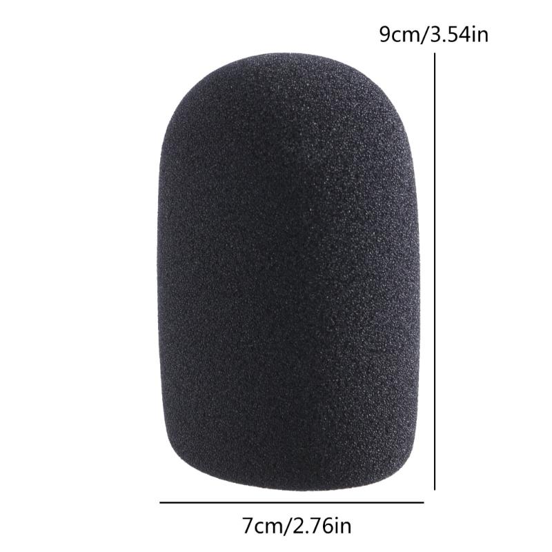 Microphone Windscreen Foam Cover, Reduce Wind and Unwanted Noises for AT2020 AT2035 Mic Clear Sound Sponge Filter