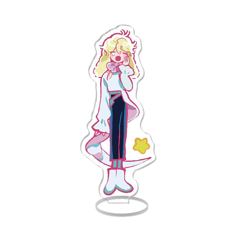 Alien Stage Anime Acryl-Ständer Modellplatte Dekoration Schreibtischfigur Display Geschenk für Freunde Spielbezogene Produkte Schmuck Souvenir