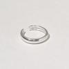 Another Layer Glossy Easy Ring (silver925)(2color)