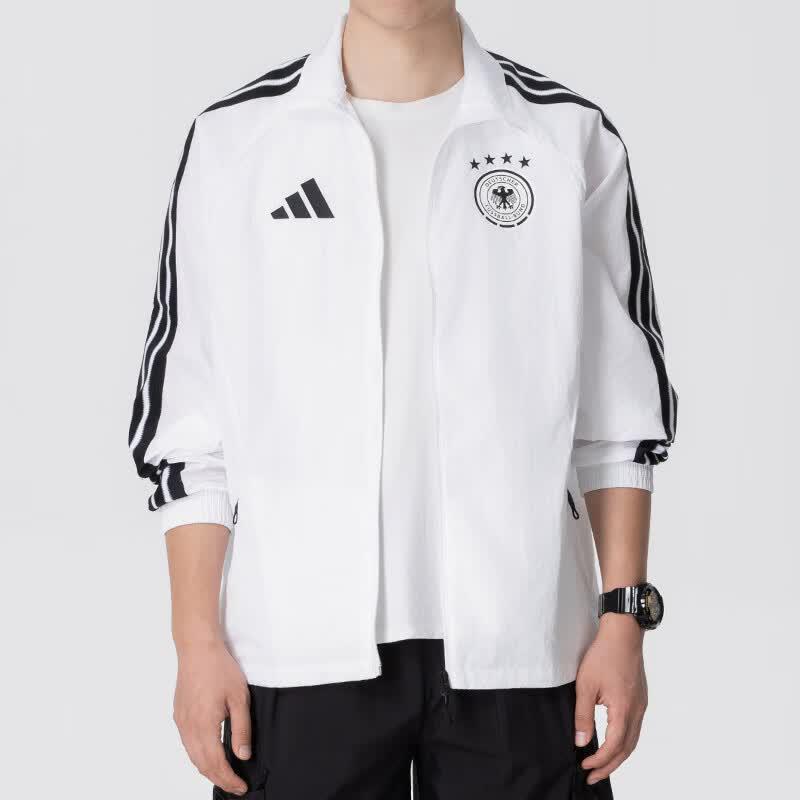 Adidas Men s JZ9339 Football Woven Jacket L