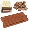 ORIGINAL DEALS Silicone Chocolate Mold 21x10x0.4cm for Homemade Chocolate, Candy, Jelly, or Ice Cubes