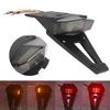 High Visibility Motorcycle Rear LED Tail Light with Integrated Turn Signals Motorcycle Accessory for Automotives