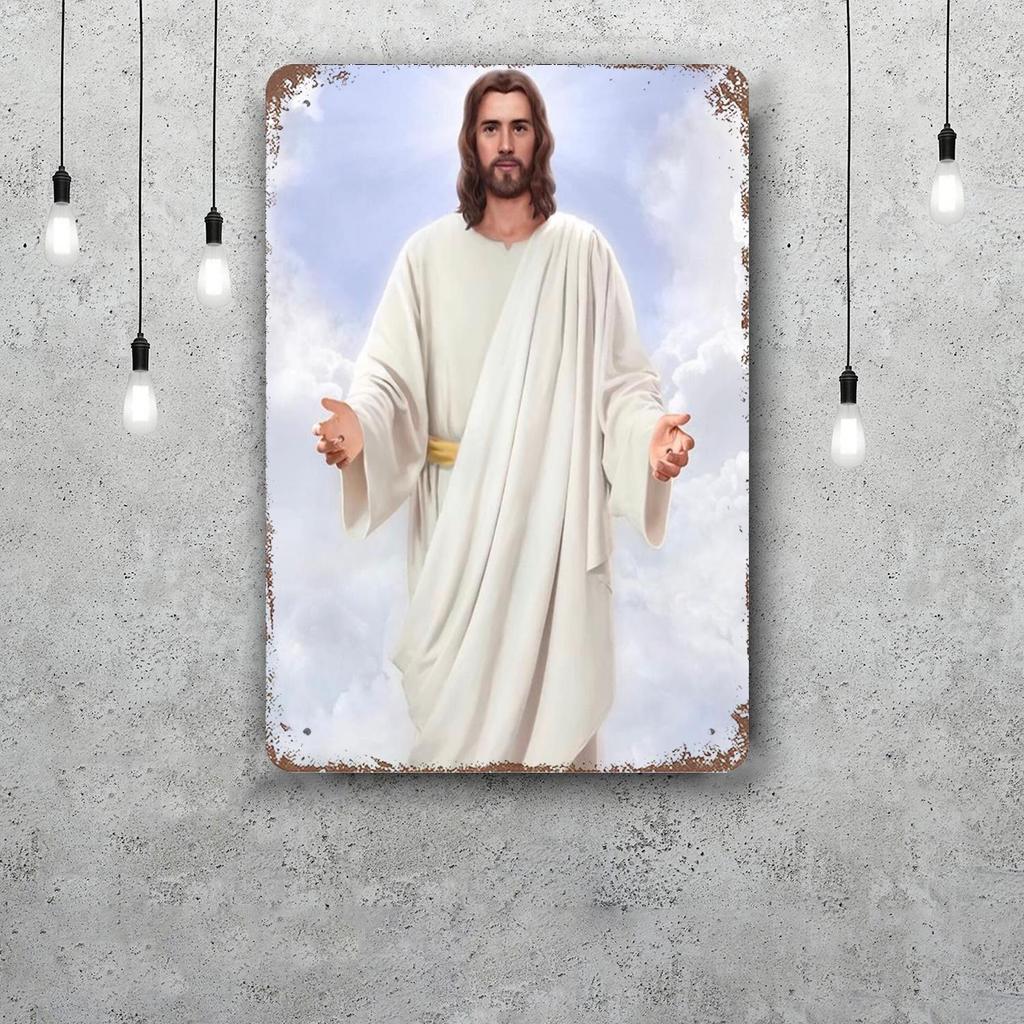 Jesu Metal Signs wall decor Vintage Tin Signs Captain Metal Poster Decor for Bar Pub Club Wall Decoration