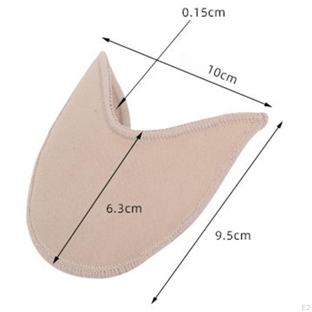 1 paar Toe Caps Soft Ballet Pointe Dance Athlete Shoe Pads for Girls Women