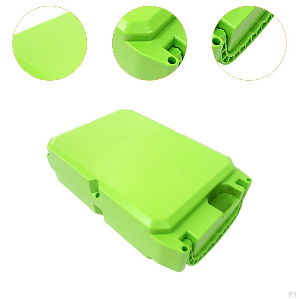 Battery Box Case DIY with Handle, 18650 Holder, Professional Outer Shell for Electric Garden Tool