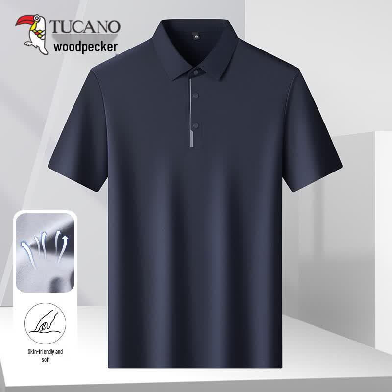 

TUCANO Men s Ice Silk Quick Dry Polo Shirt 58