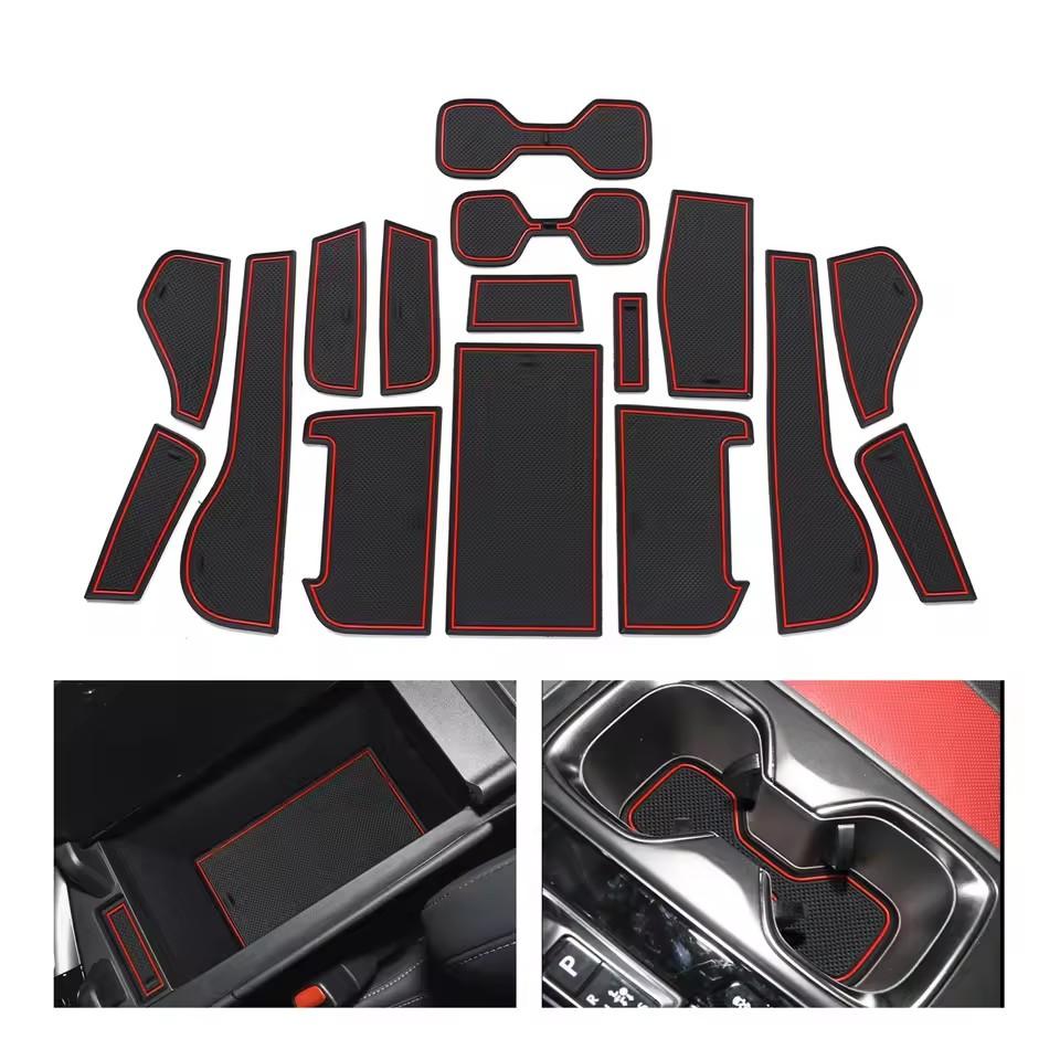 Anti-Slip Rubber Gate Slot Mat for Lexus NX 300 350h 450h 2025-2025 Cup Holders Non-slip Mats Car Accessories
