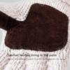 Winter Warm Knitted Fingerless Gloves Warm Convertible Mittens Flap Cover