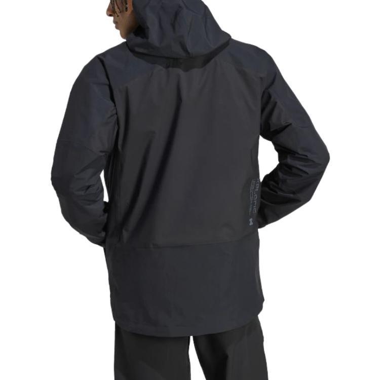 Adidas Jackets Men's Black Hooded Moderate Other HN2921