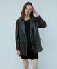 Verdemar European Lambskin Blazer_Black