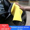Double-Sided Ultra-Dense Lint-Free Car Wash Towel - Two-Color Water-Absorbent Coral Fleece