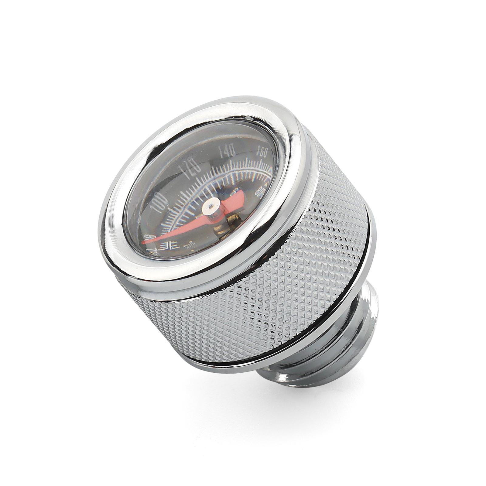 Universal Aluminum Oil Temperature Gauge for