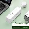 Compact Travel Power Strip with USB & Extension Cord for Home, Dorms & Offices