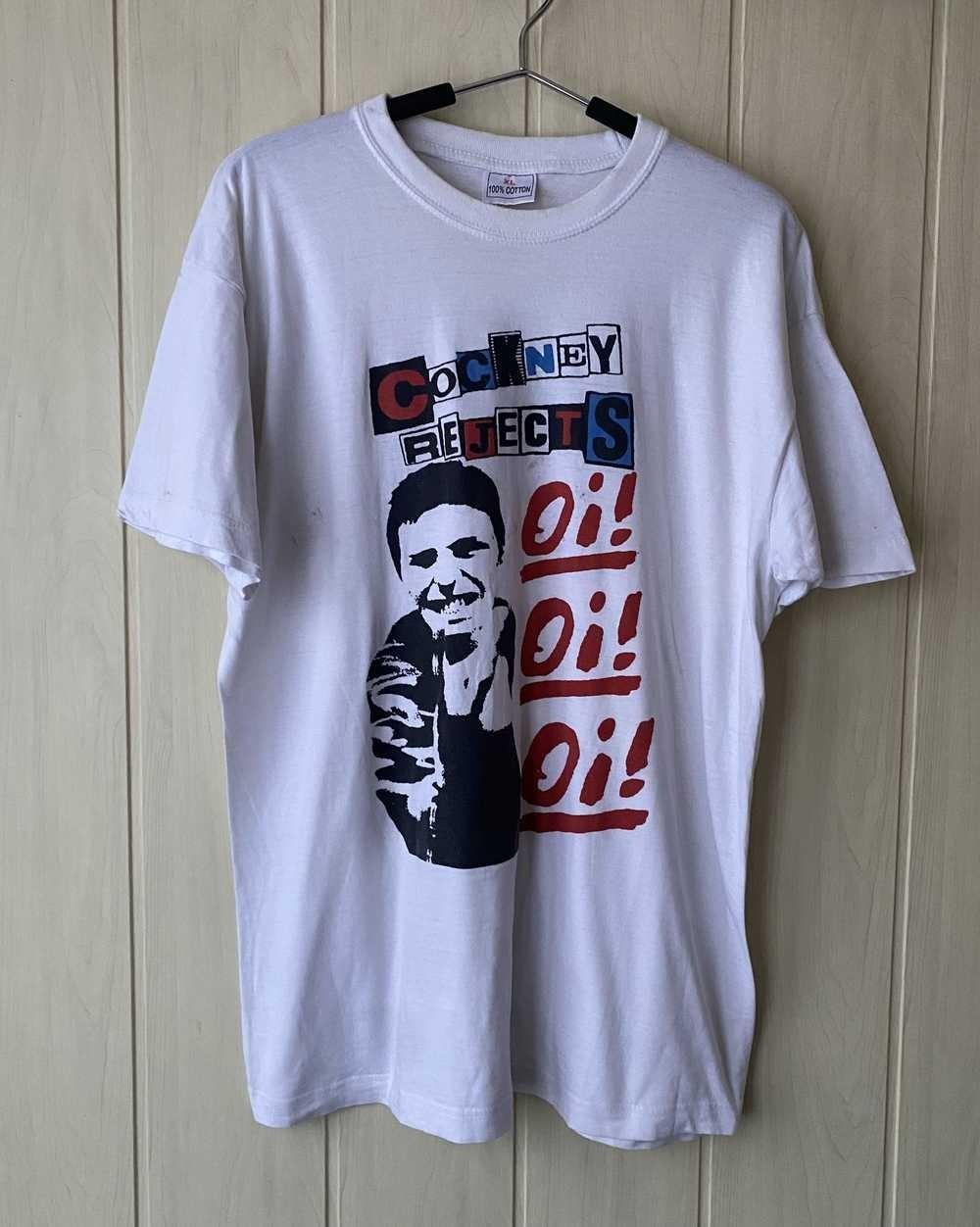 Cockney Rejects Oi Oi Oi Punk Band T Shirt White Unisex S-2345XL BS967 XXXXL