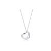TIFFANY &CO. Elsa Peretti® Love Pendant Exquisite and Fashionable 925 Silver Necklace Women's 60020362-Silver F