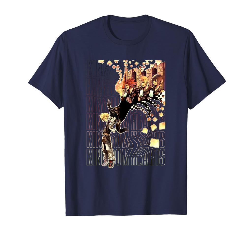 Disney Kingdom Hearts Sora Ice Cream Memory Chest Portrait T-Shirt