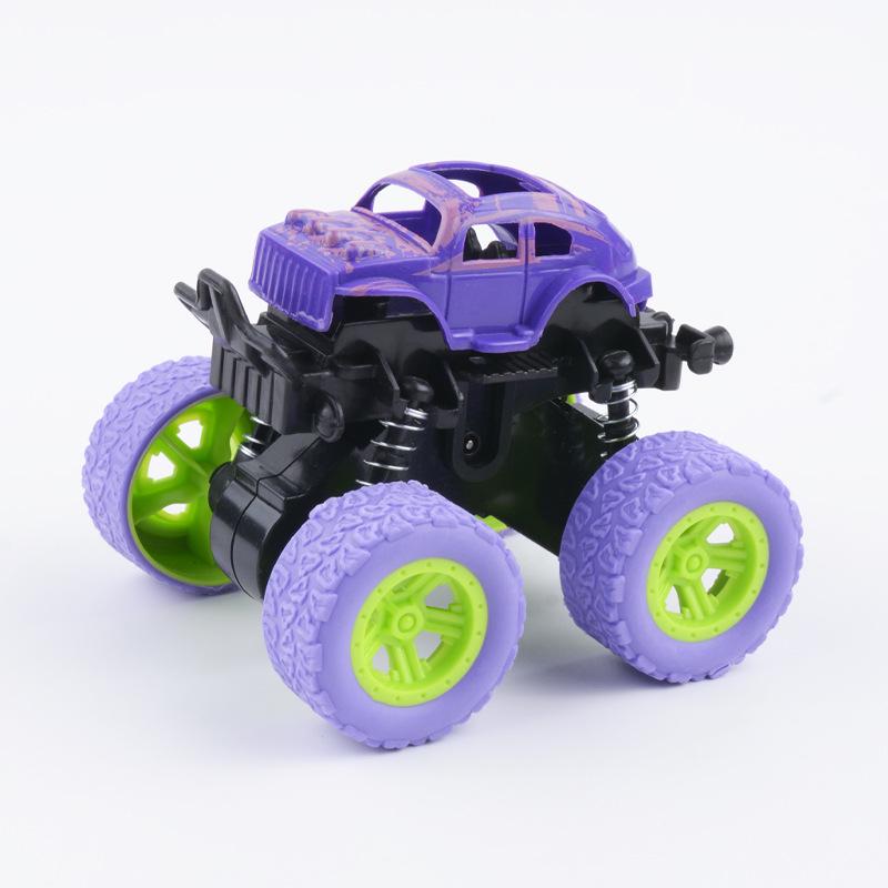 Children's Four-Wheel Drive Off-Road Stunt Car - Durable Inertial Toy Model