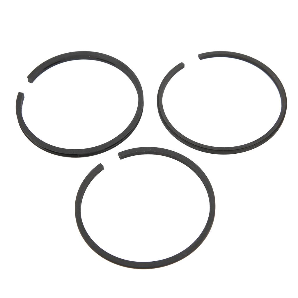 3 Piezas Segmento de Pistón de Repuesto Accionamiento Neumático Compresor de Aire Bomba de Aire Accesorios de Sellado 48mm