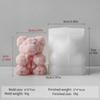 Xiaomi 3D Rose Bear Candle Silicone Mold for Valentine's Day DIY Heart Bow-Tie Bear Soap Wax Craft Ornaments Gift Cake Chocolate Mold