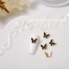 5Pieces/set Butterfly Nail Charms Butterfly Rhinestones Nail Art Decoration DIY