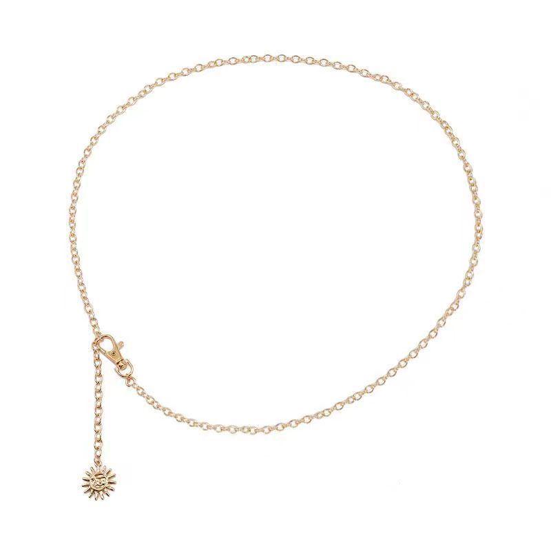 

Women s Retro Hip Hop Double Chain Buckle Waist Belt for Jeans and Dresses