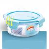ZIPOYA Round Glass Food Container Set
