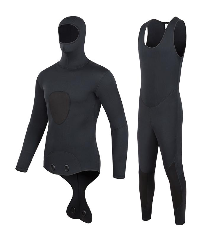 Camouflage Snorkeling & Spearfishing Wetsuit Set - 1.5/3/5MM for Cold Water Protection