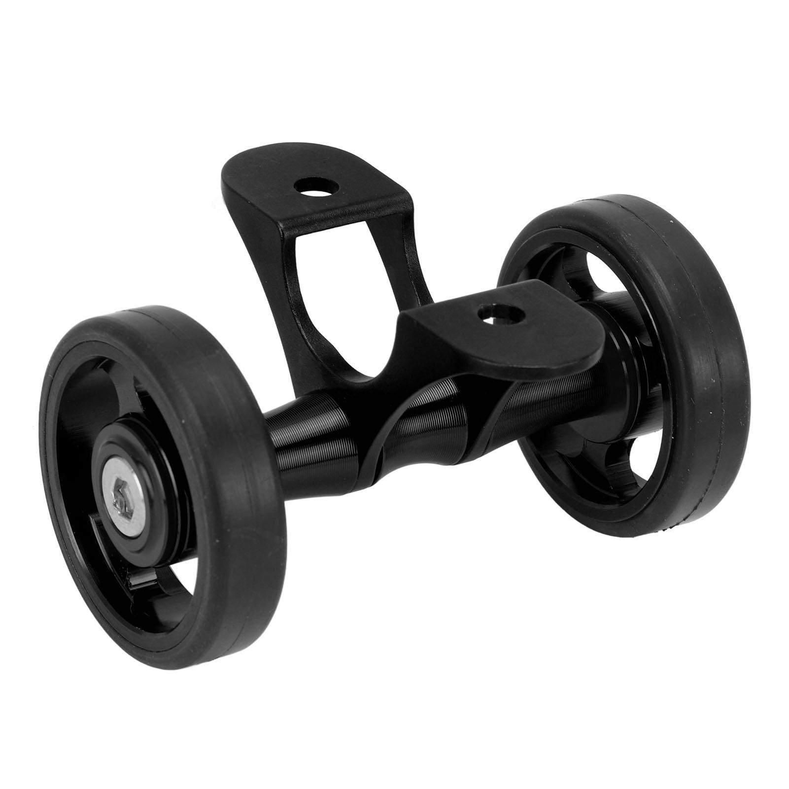 Parafango per Bicicletta Easywheel Parafango Ruote a Rulli Ruote Doppie per per Bicicletta Pieghevole Brompton per Dahon argento